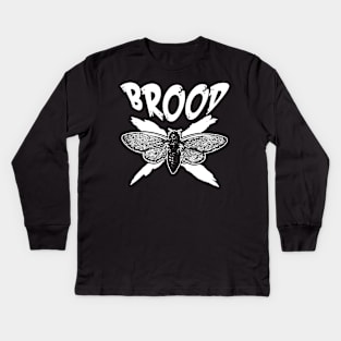 Cicada BROOD X Kids Long Sleeve T-Shirt